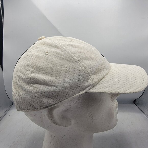 Adidas Unisex White Mesh Baseball Hat Cap Casual Outdoors Lightweight - Picture 4 of 10